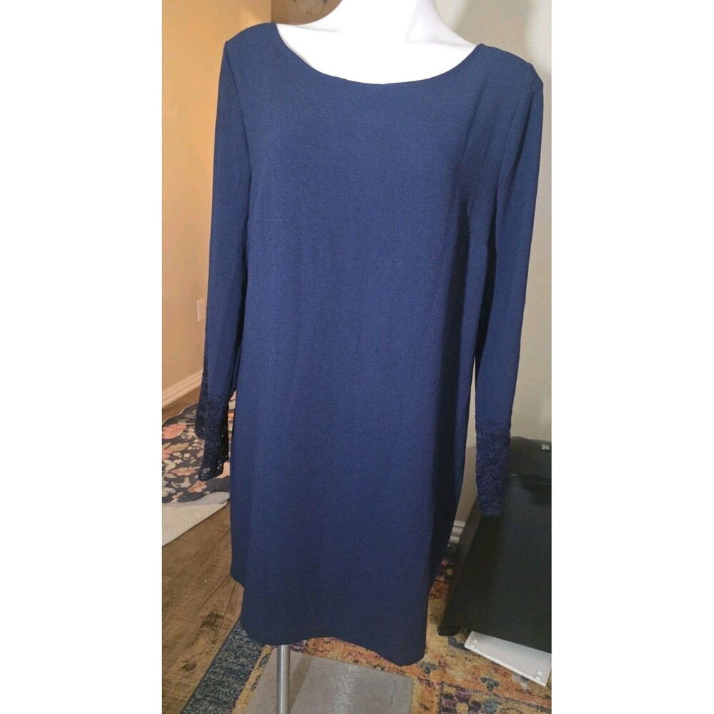 Navy Blue Dress Womens Size Large